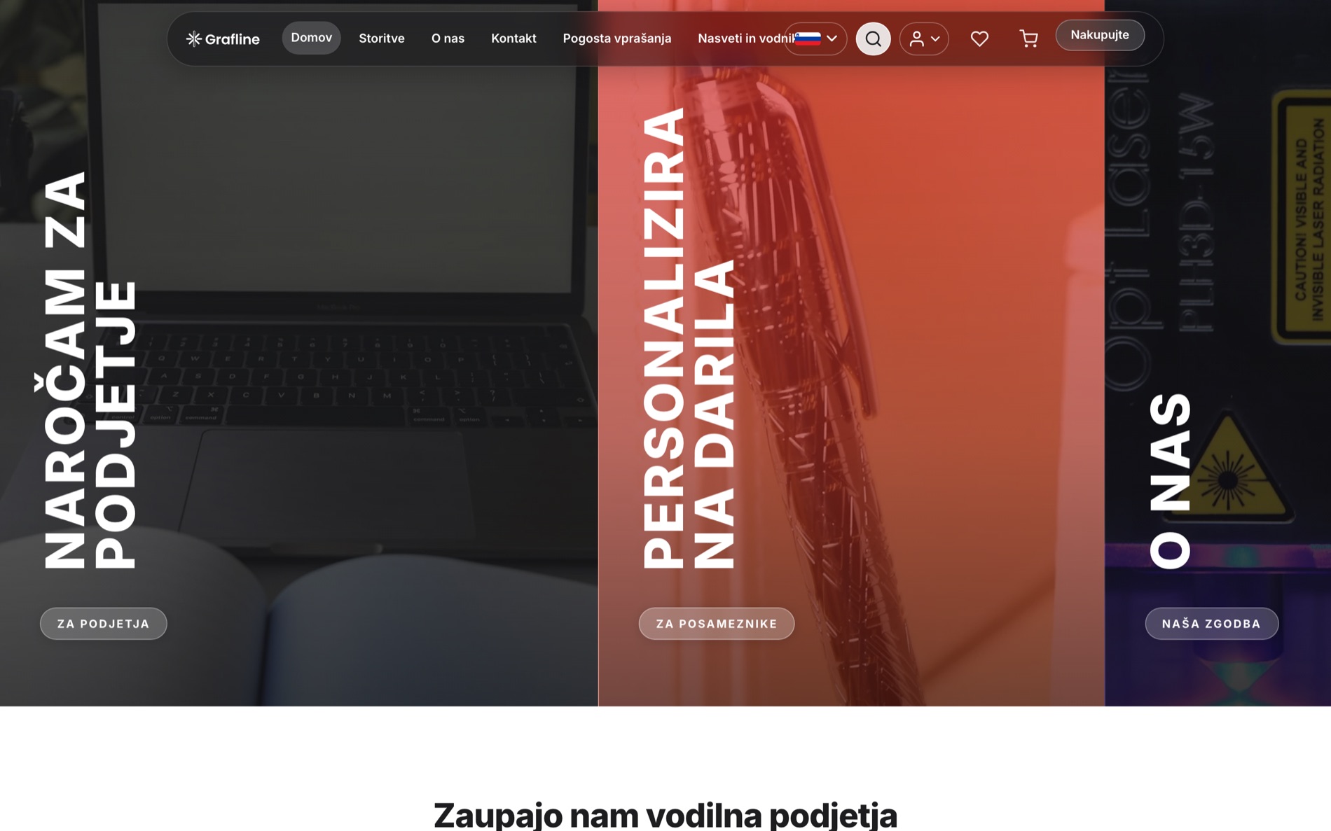 Izložba trgovine Grafline Shop